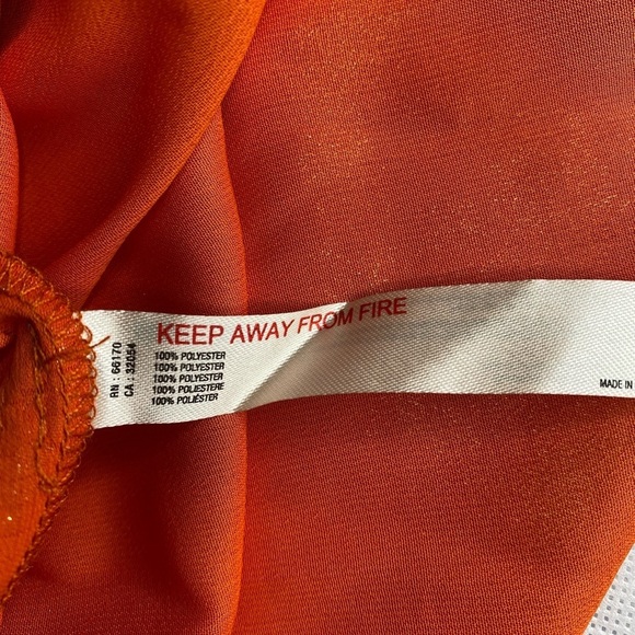 Anthropologie Shine Maxi Dress in Tangerine NWT - Picture 5 of 6